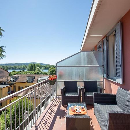 Hotel Dei Tigli Angera Buitenkant foto