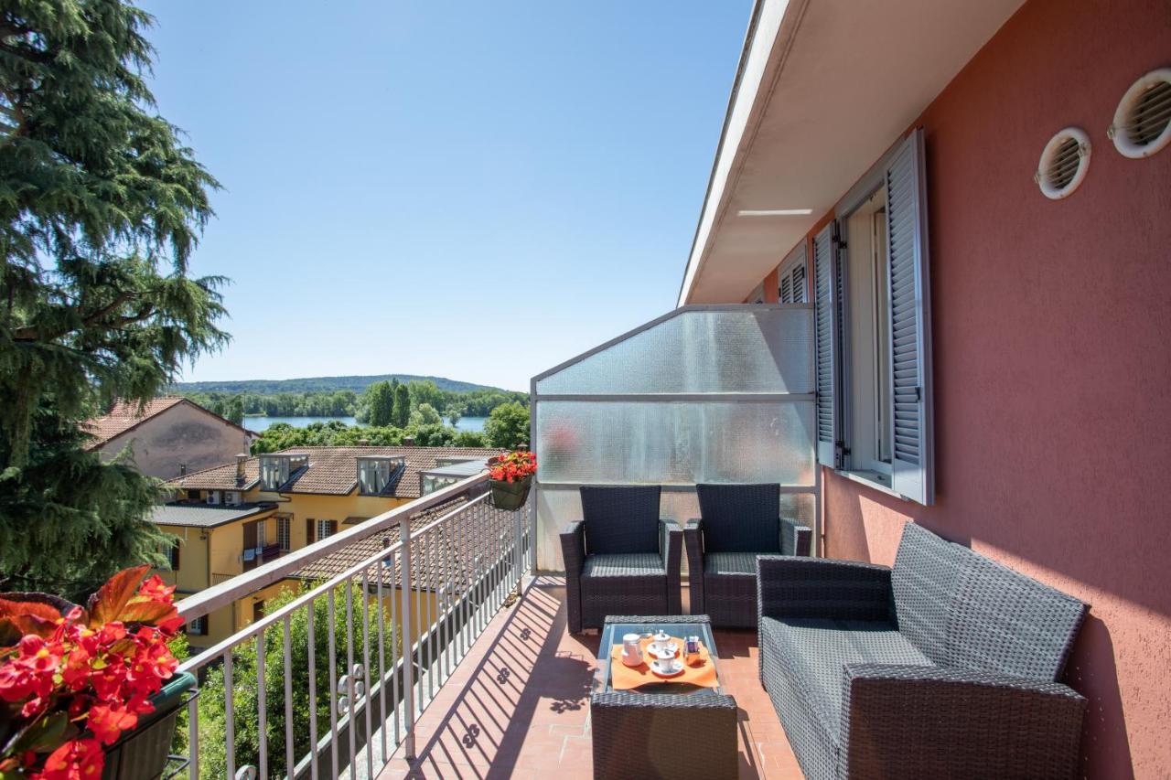 Hotel Dei Tigli Angera Buitenkant foto